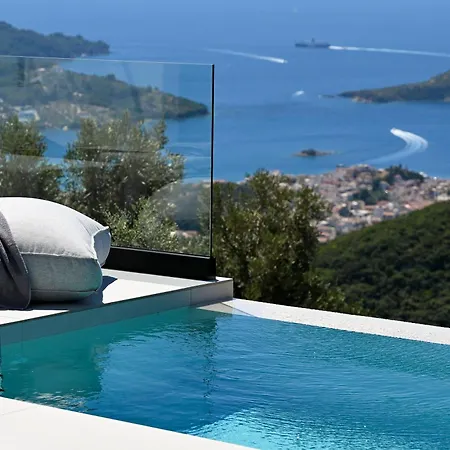 Etherial View Skiathos Town